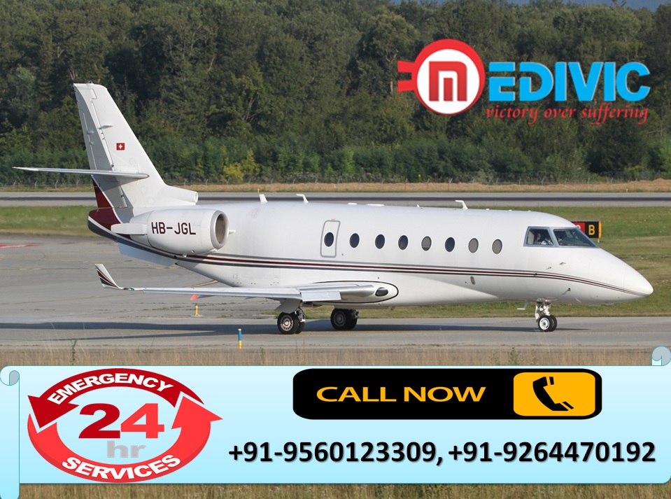 Medivic Aviation Air Ambulance in Patna