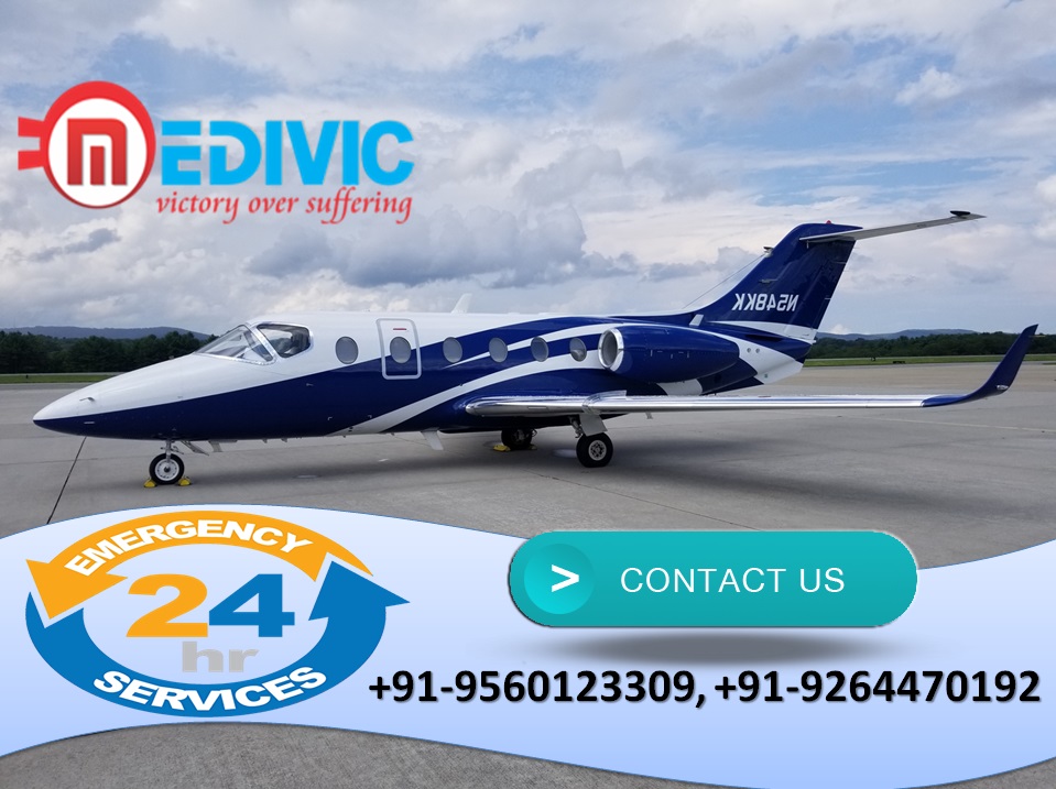 Medivic Aviation Air Ambulance in Delhi