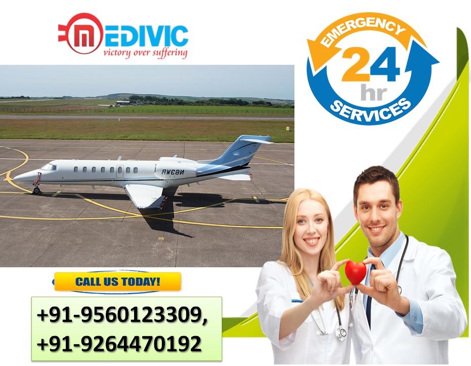 Medivic Aviation Air Ambulance Service in Patna